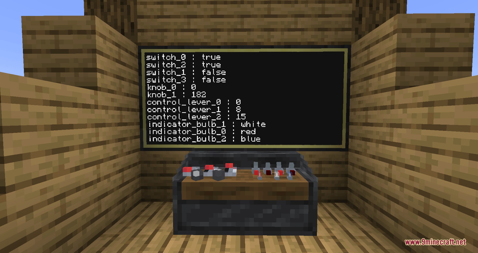 Dashpanels Mod (1.21.1) – Control All Your Redstone Machines From a Single Block — screenshot 1