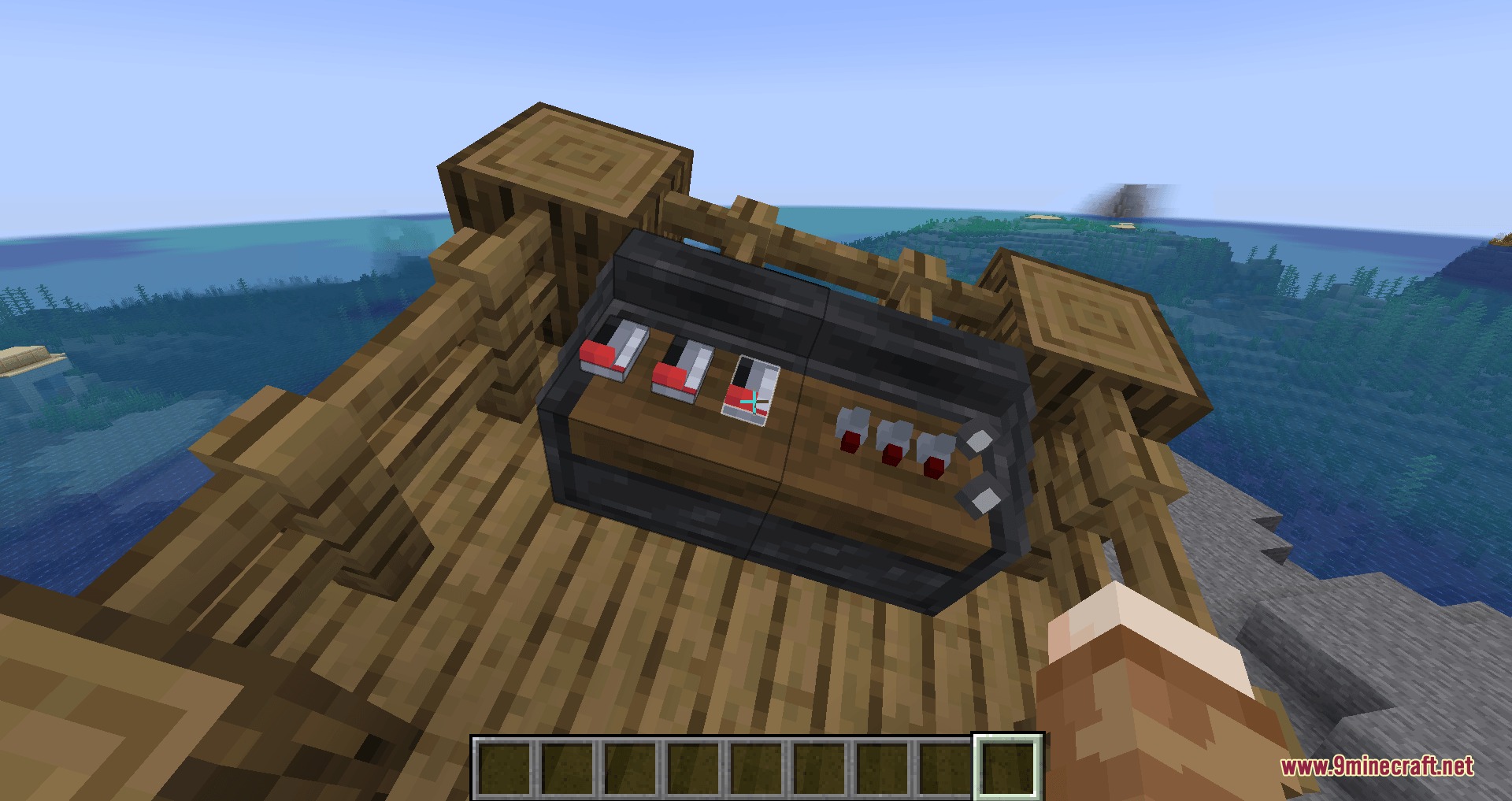 Dashpanels Mod (1.21.1) – Control All Your Redstone Machines From a Single Block — screenshot 5