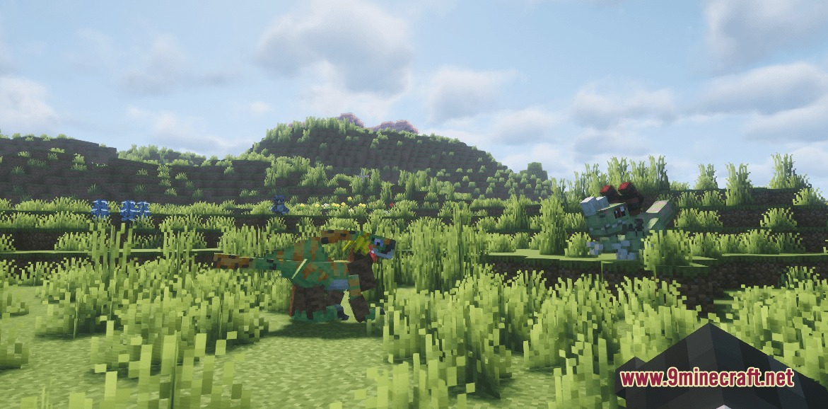 Digital Frontier Fusion Mod (1.21.1, 1.20.1) – Catch and Evolve Wild Digimon — screenshot 1