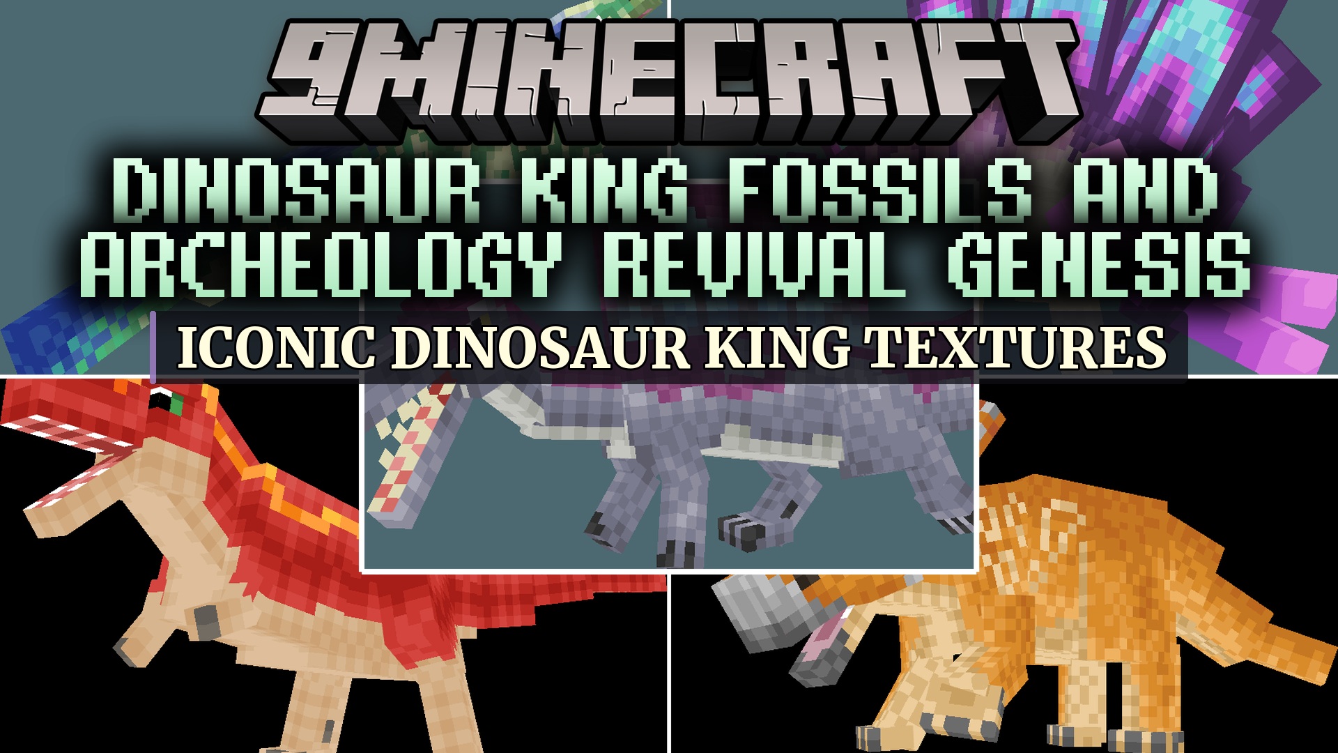 Dinosaur King Fossils and Archeology Revival Genesis Resource Pack