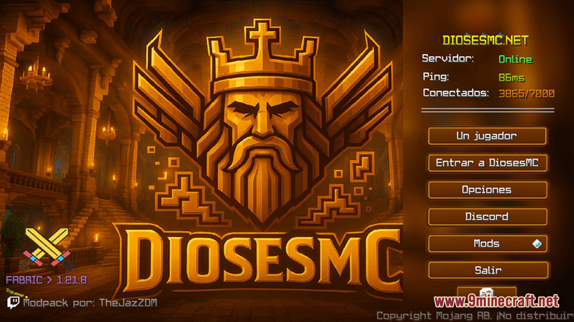 Dioses MC Enhanced Unofficial Exo Team Modpack (1.21.8) – Play With Enhanced Creator Visuals — screenshot 2