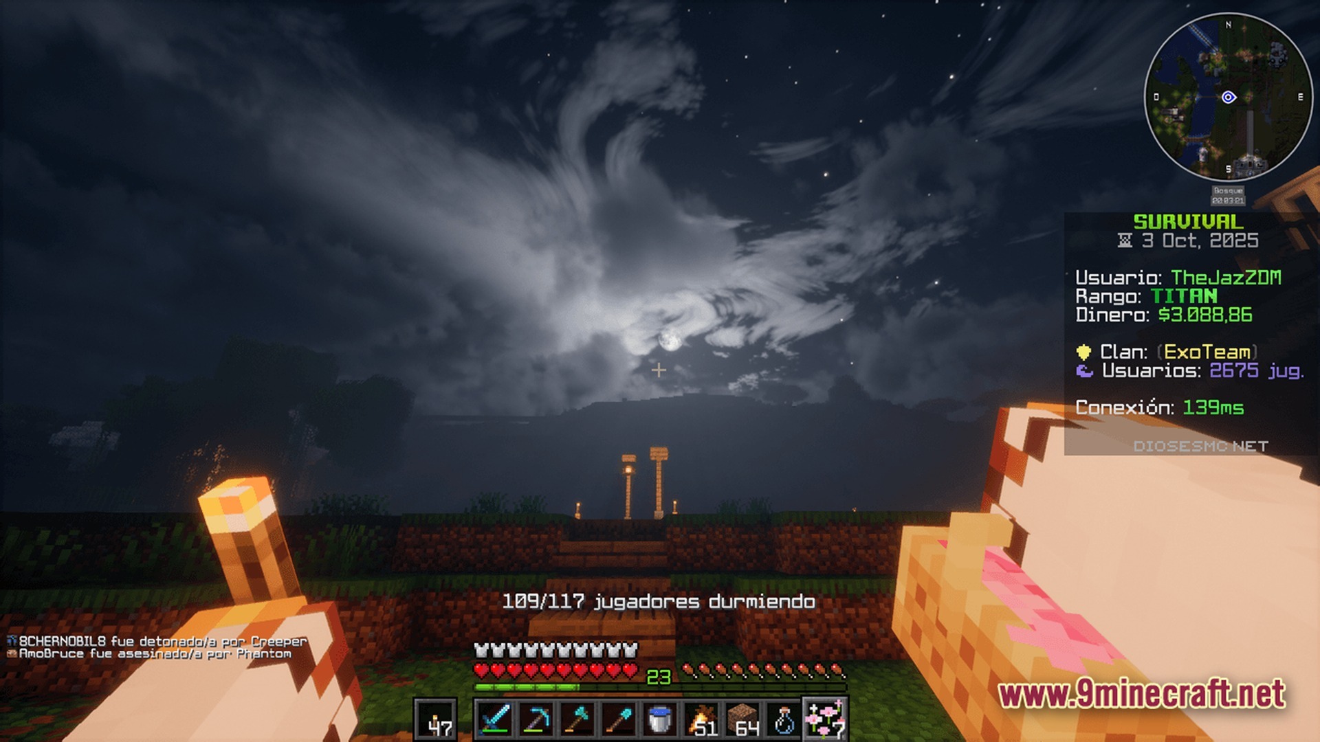 Dioses MC Enhanced Unofficial Exo Team Modpack (1.21.8) – Play With Enhanced Creator Visuals — screenshot 6
