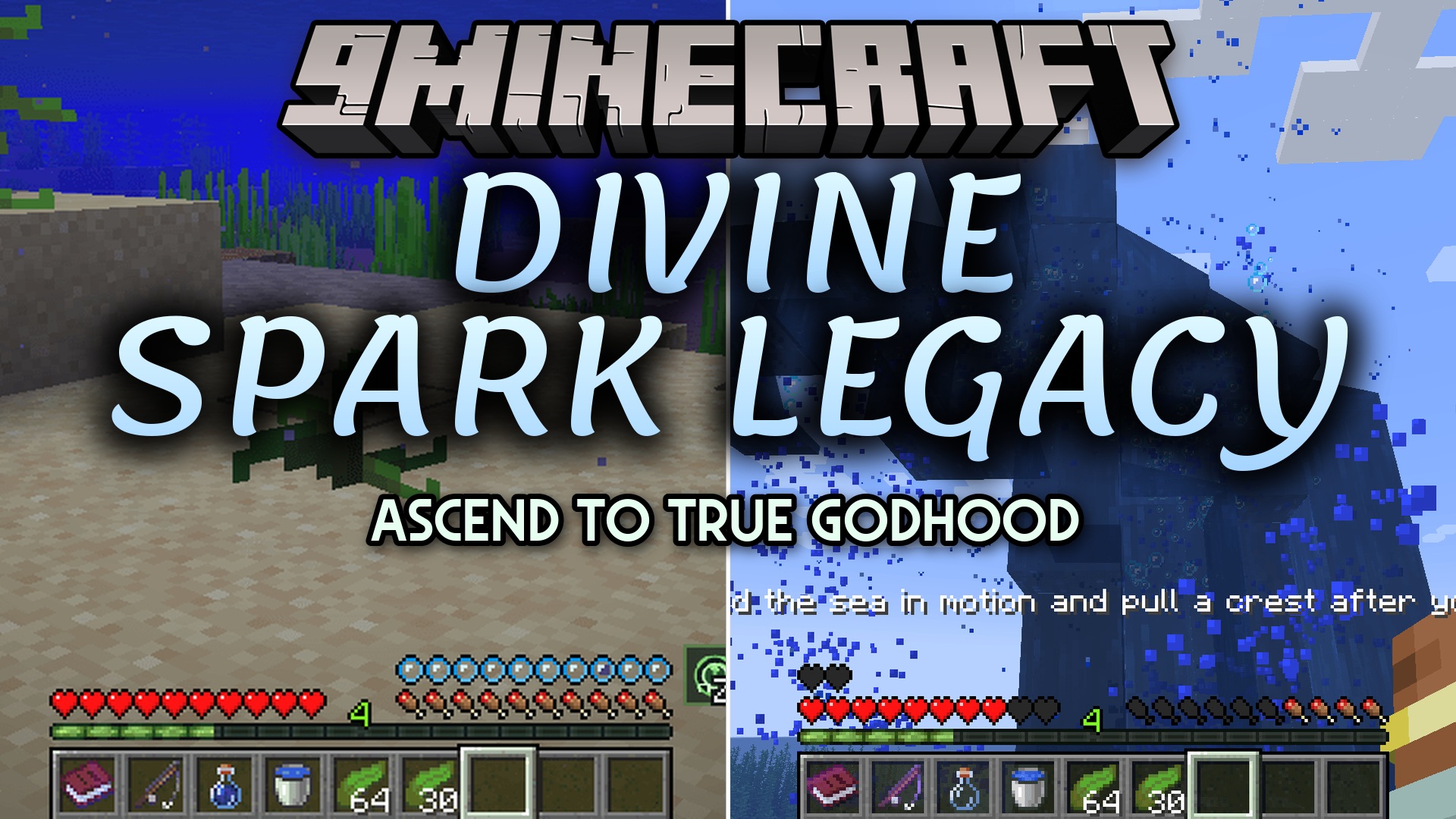 Divine Spark Legacy Mod (1.21.1) – Ascend to Godhood and Master Divine Elements