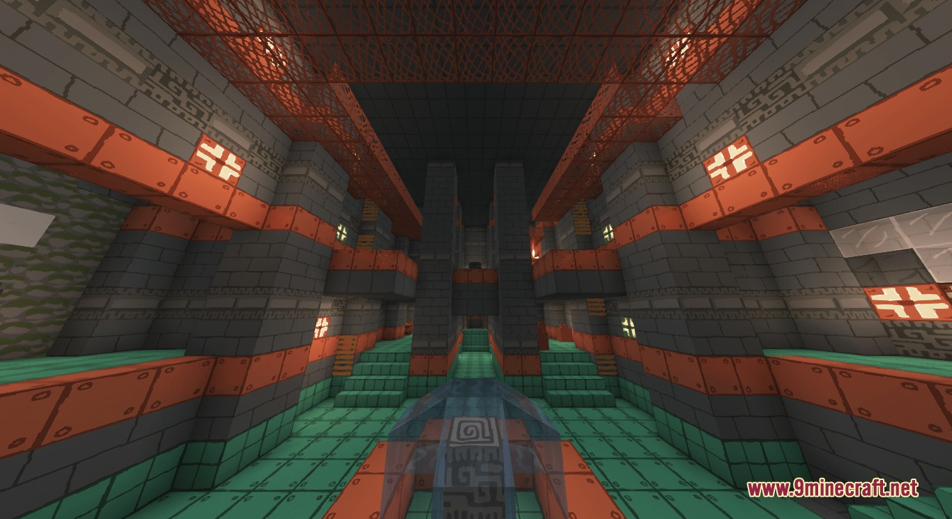 Doodled Resource Pack Screenshot 2 A trial chamber room with hand drawn copper and tuff brick textures