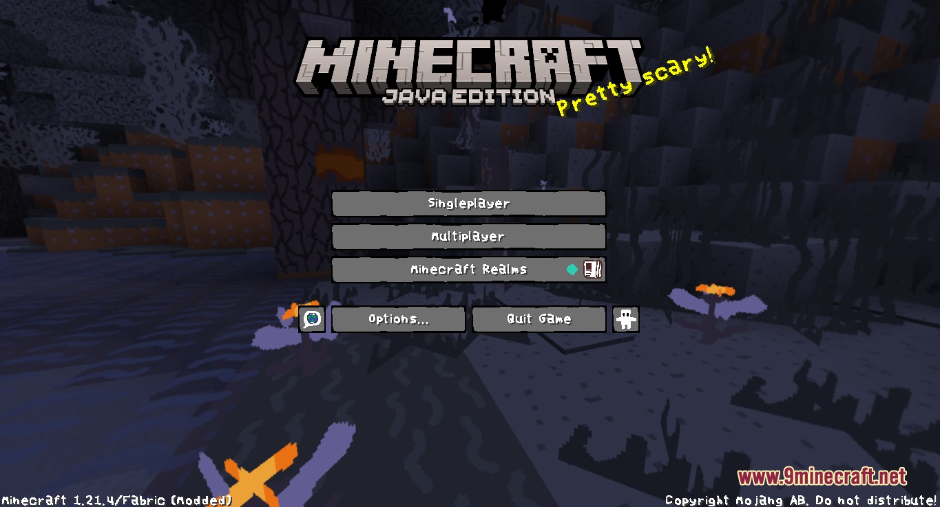 Doodled Resource Pack Screenshot 7 Main menu screen showing the hand drawn sketchbook theme of Doodled Resource Pack