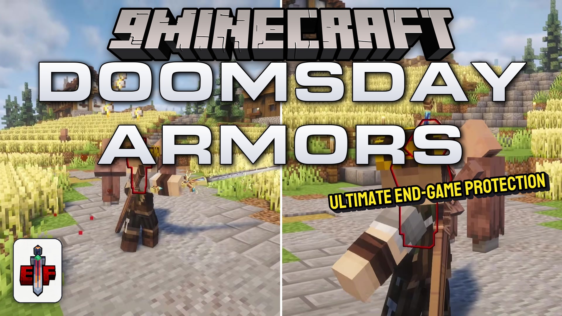 Doomsday Armors Mod (1.20.1) – Dominate Every Fight with Heavy Power Armor