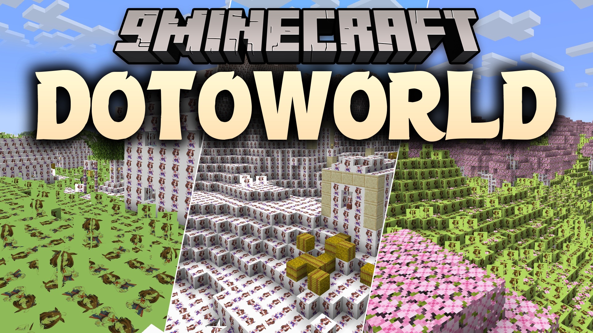 DotoWorld Resource Pack (26.2, 1.20.1) – A Hilarious Meisho Doto Anime World