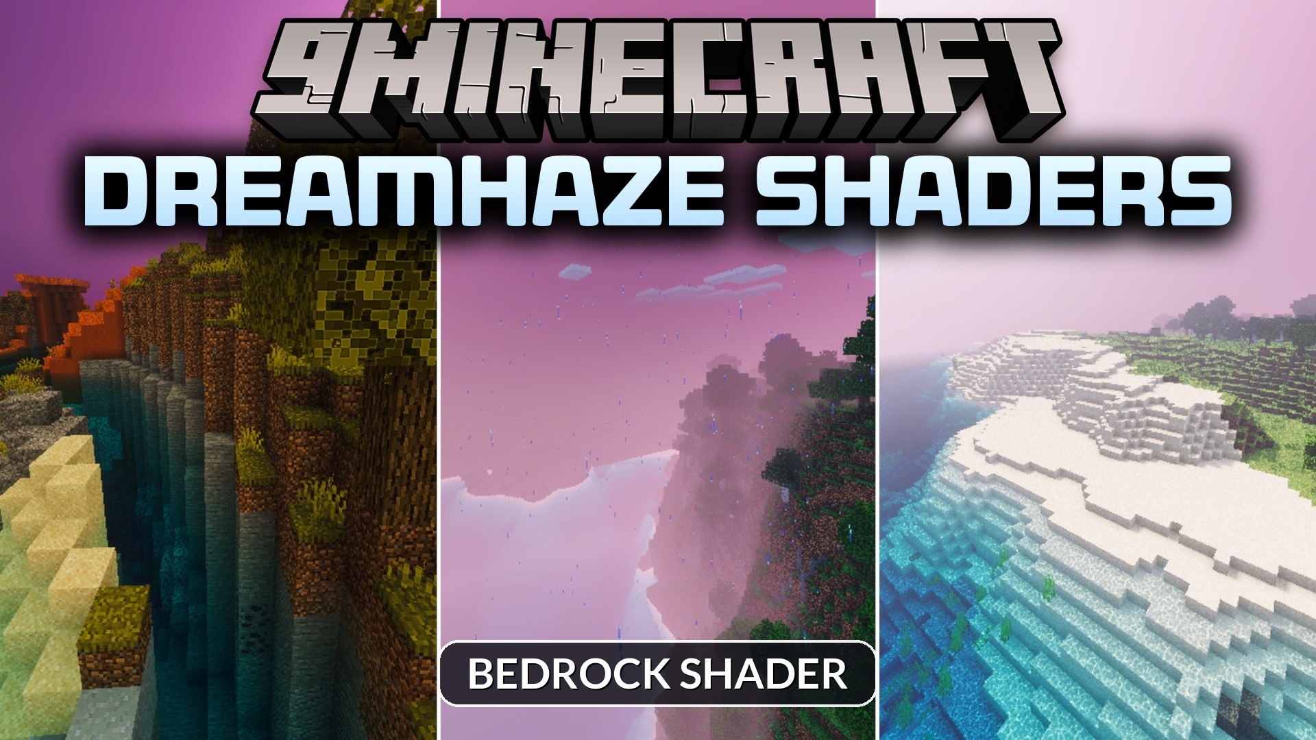 DreamHaze Shaders (26.x, 1.21) – Soft Pastel Lighting and Volumetric God Rays