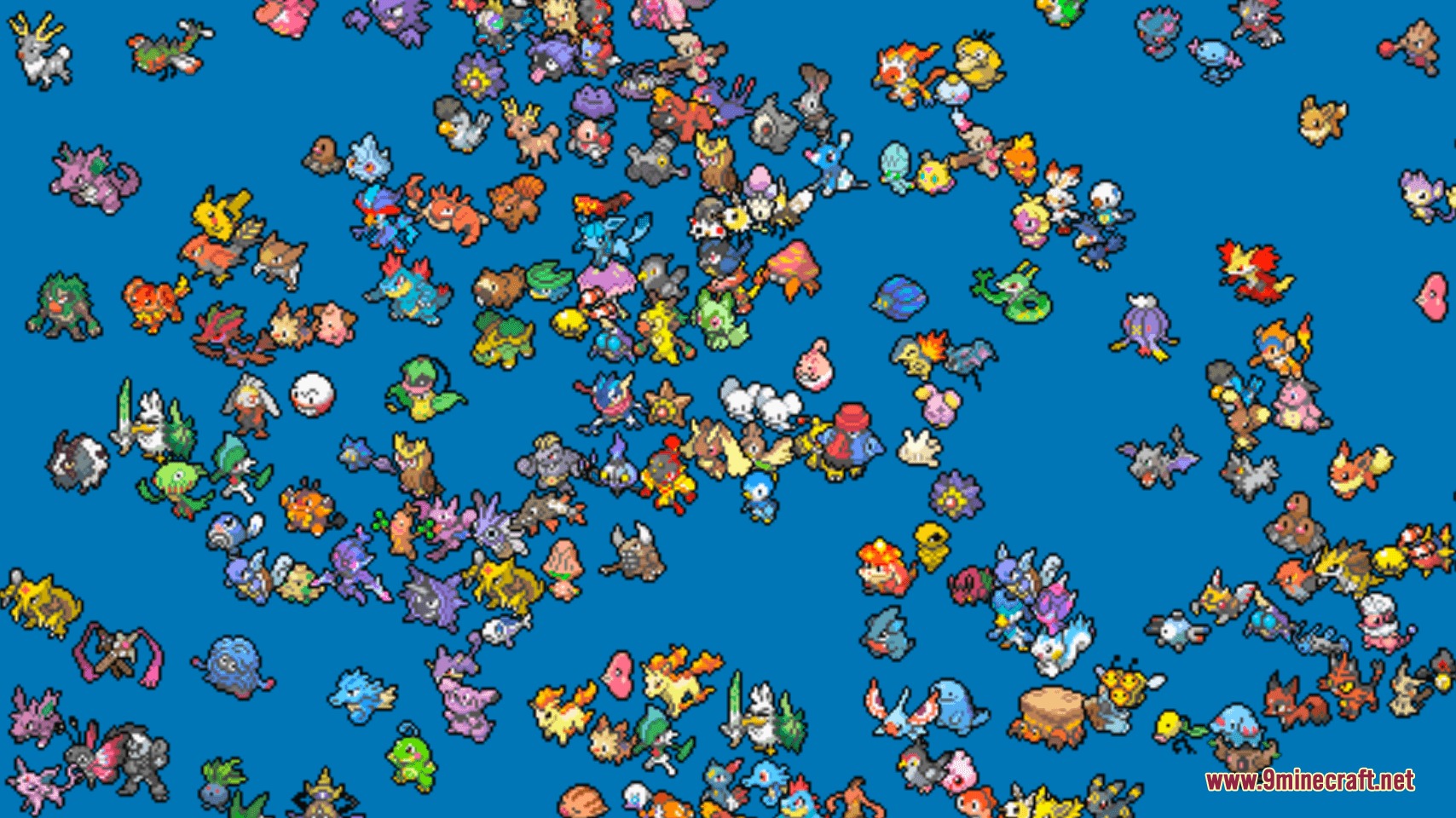E19 Cobblemon Minimap Icons Resource Pack Screenshot 1 A collection of custom Pokemon icons included in the Cobblemon resource pack