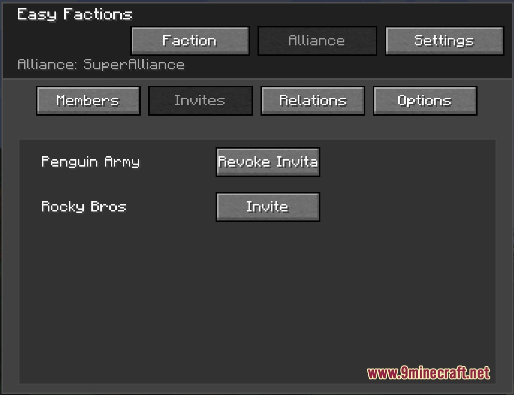 Easy Factions Unofficial Port Mod (1.21.1) – Claim Chunks and Wage Rival — screenshot 3