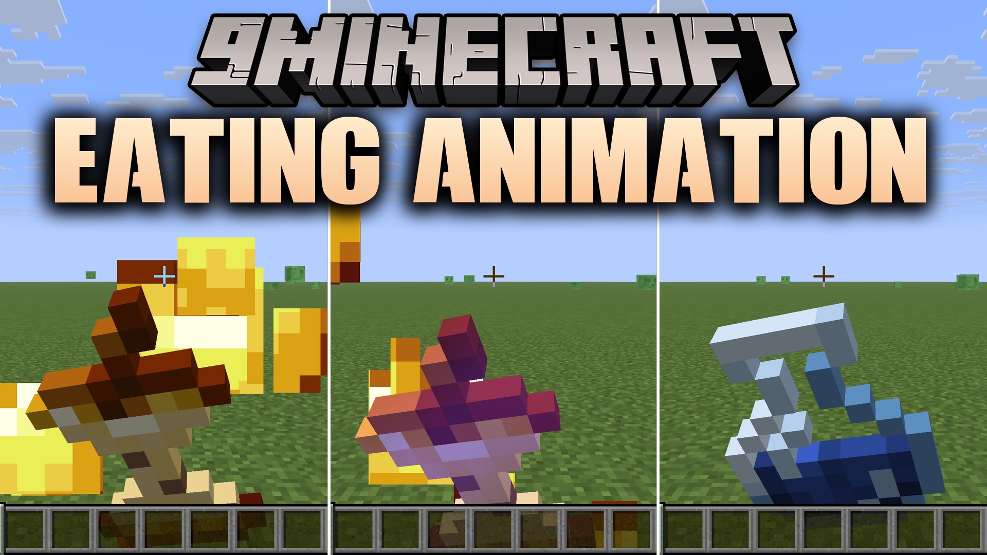 Eating Animation 9minecraft Mod