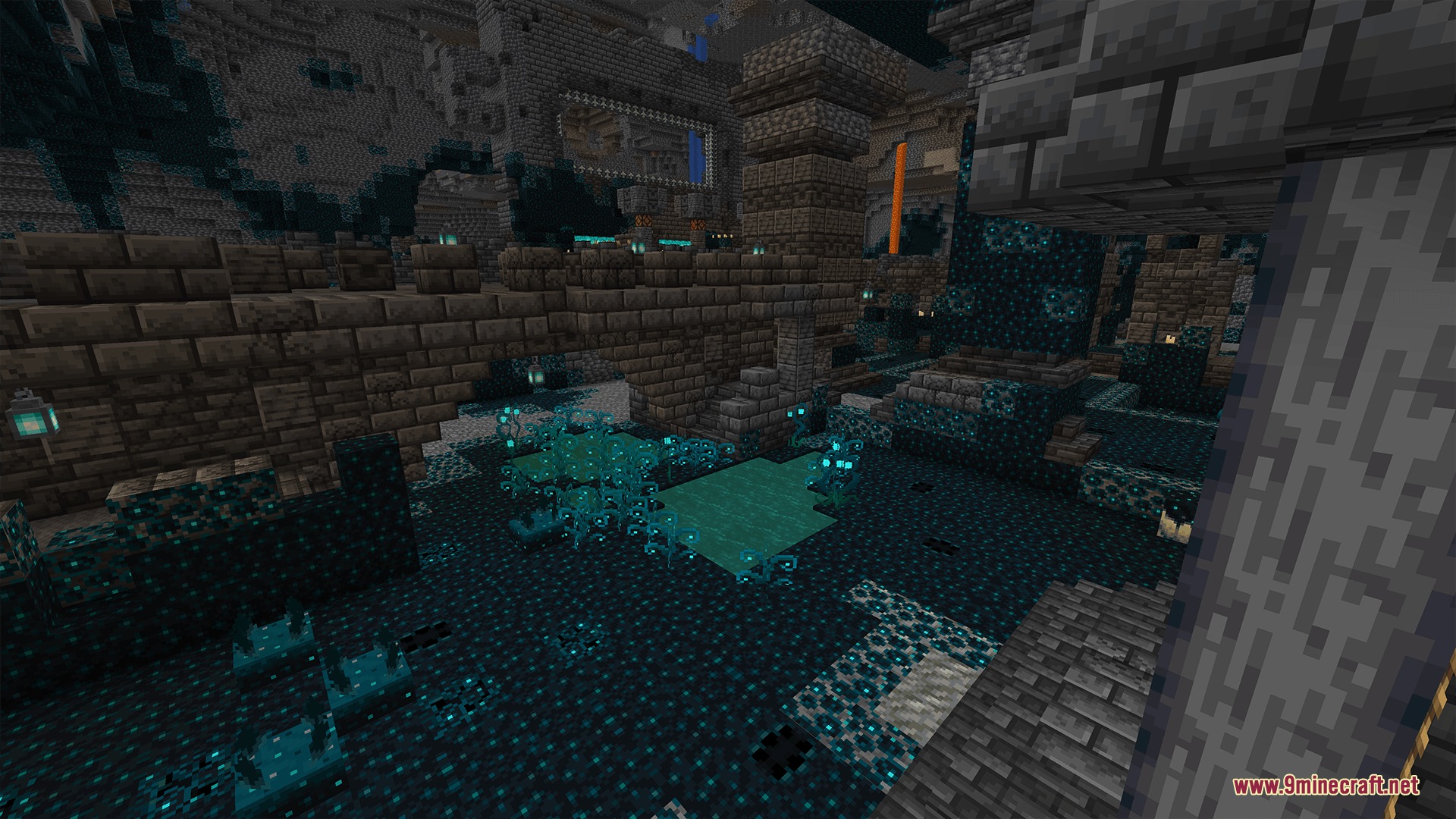 Echoes of Silence Mod (1.21.11, 1.20.1) – Turn Deadly Sculk Traps — screenshot 1