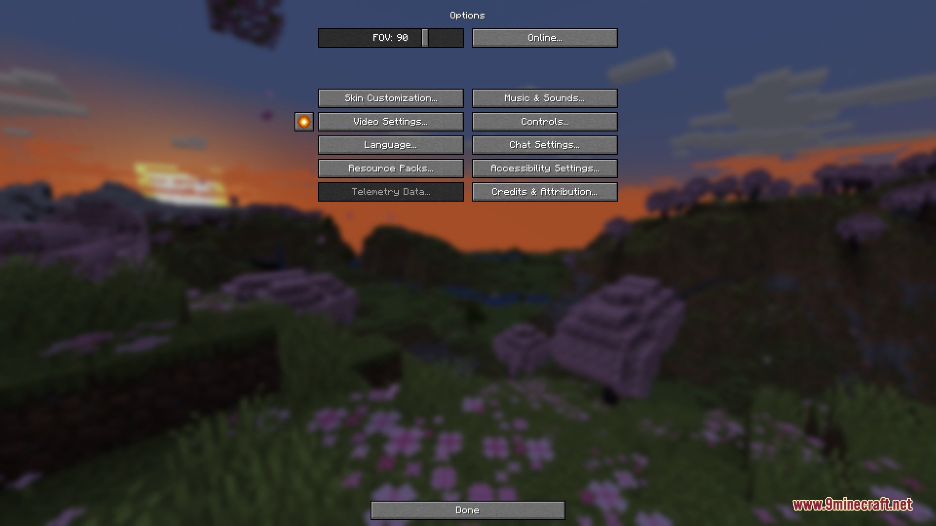 Ember Visual Architect Mod (26.2, 1.21.1) – Clear Screen Vision While Burning — screenshot 4