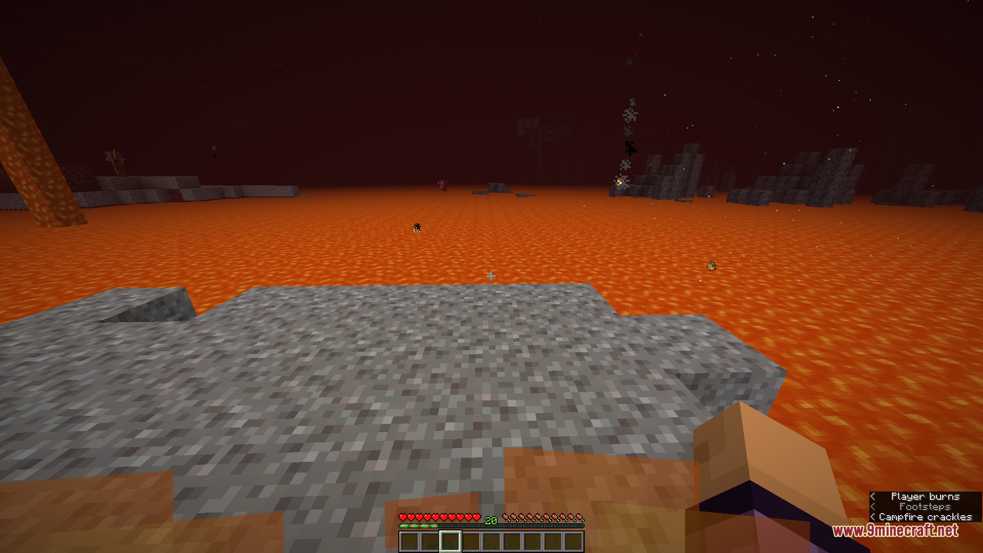 Ember Visual Architect Mod (26.2, 1.21.1) – Clear Screen Vision While Burning — screenshot 5