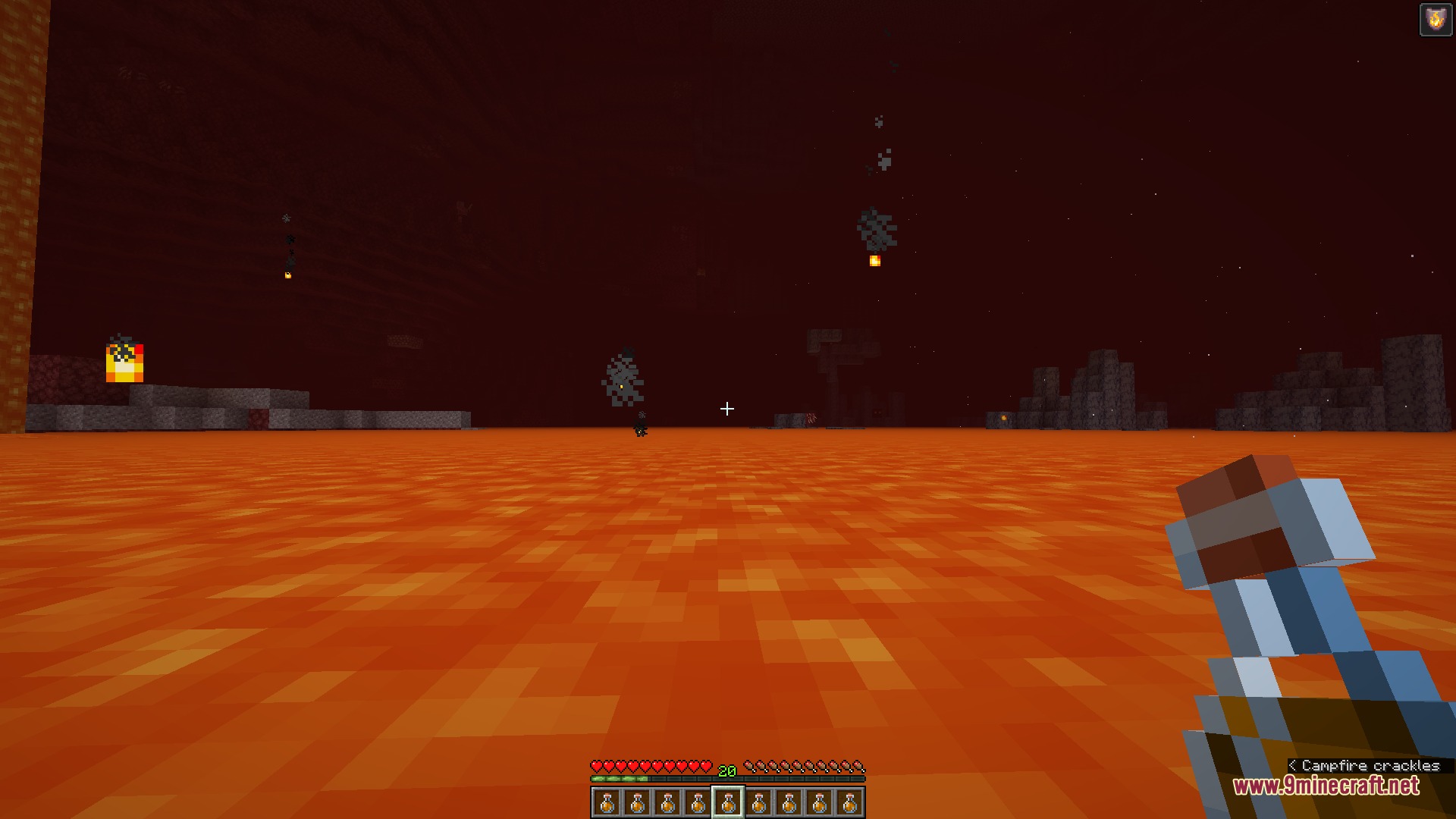 Ember Visual Architect Mod (26.2, 1.21.1) – Clear Screen Vision While Burning — screenshot 7