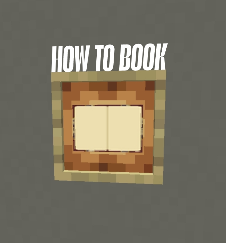 Emotion Mask Addon Screenshot 7 Item frame displaying the in game guide book for easy learning
