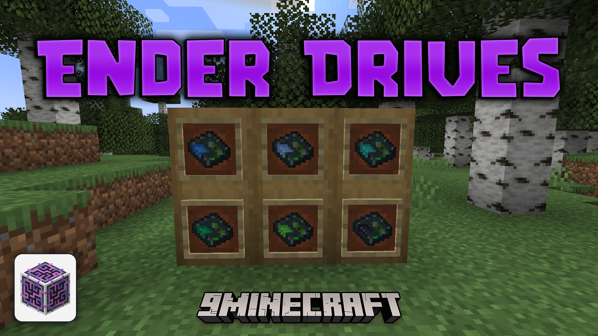 Ender Drives Mod (1.21.1) – Access Your Applied Energistics Network Anywhere