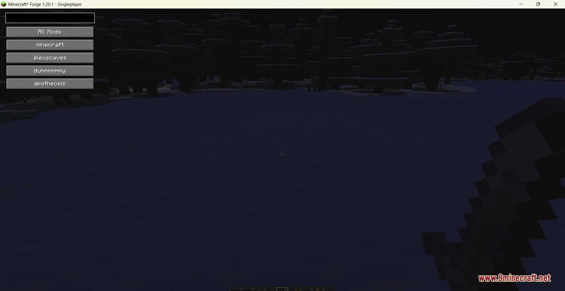 Filtering entities by mod name using the Entity Canvas Editor visual menu