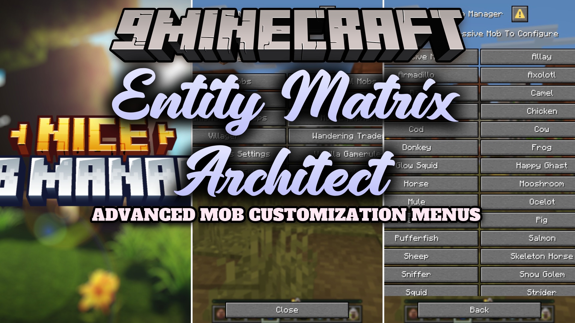 Entity Matrix Architect Mod