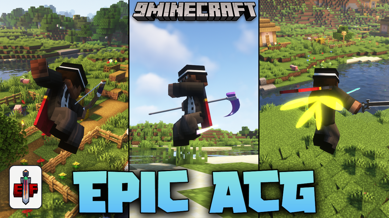 Epic ACG Mod (1.20.1) – Genshin-Inspired Combat