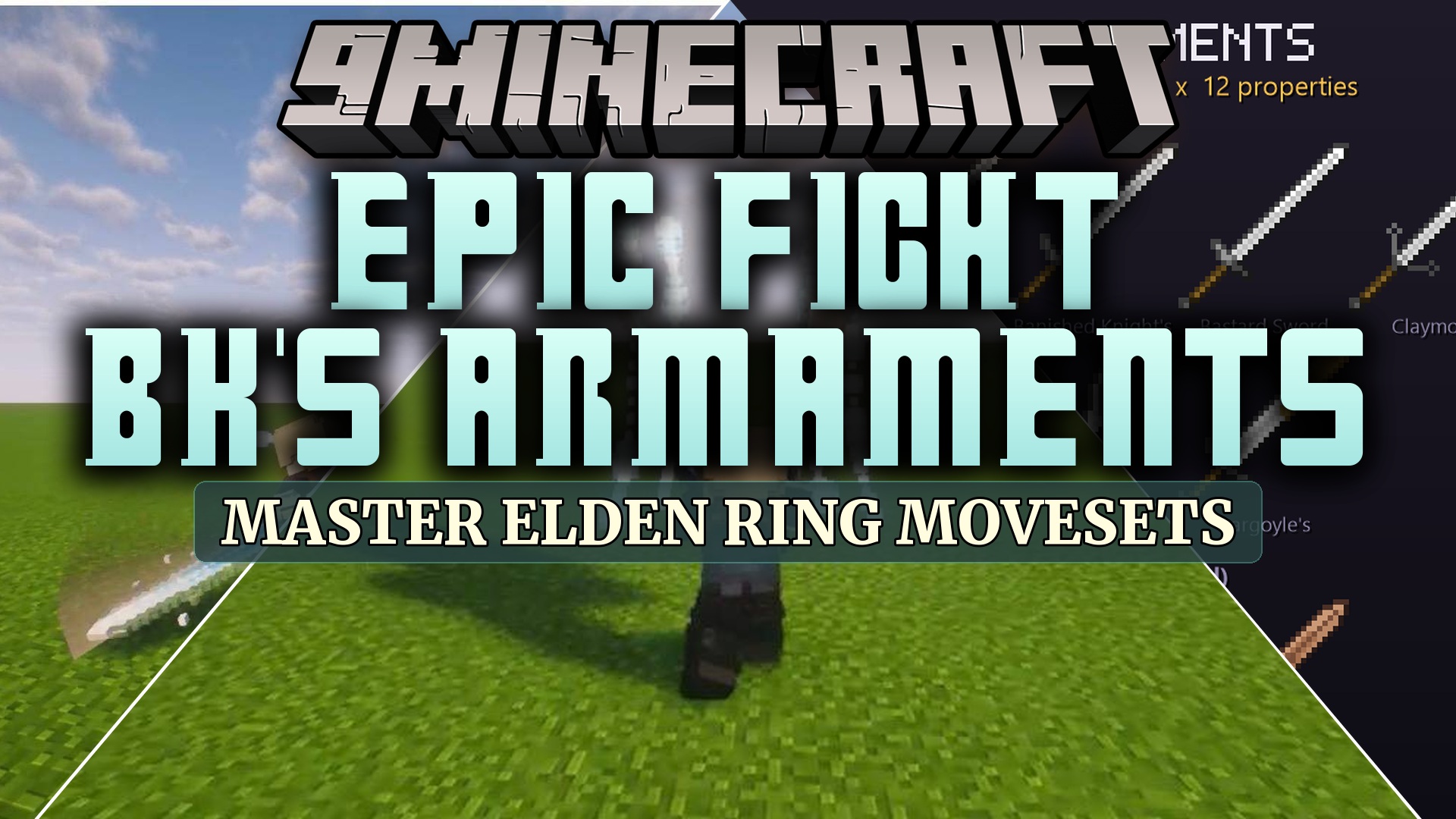 Epic Fight Bk's Armaments Mod (1.20.1) – Master Elden Ring Weapon Stances