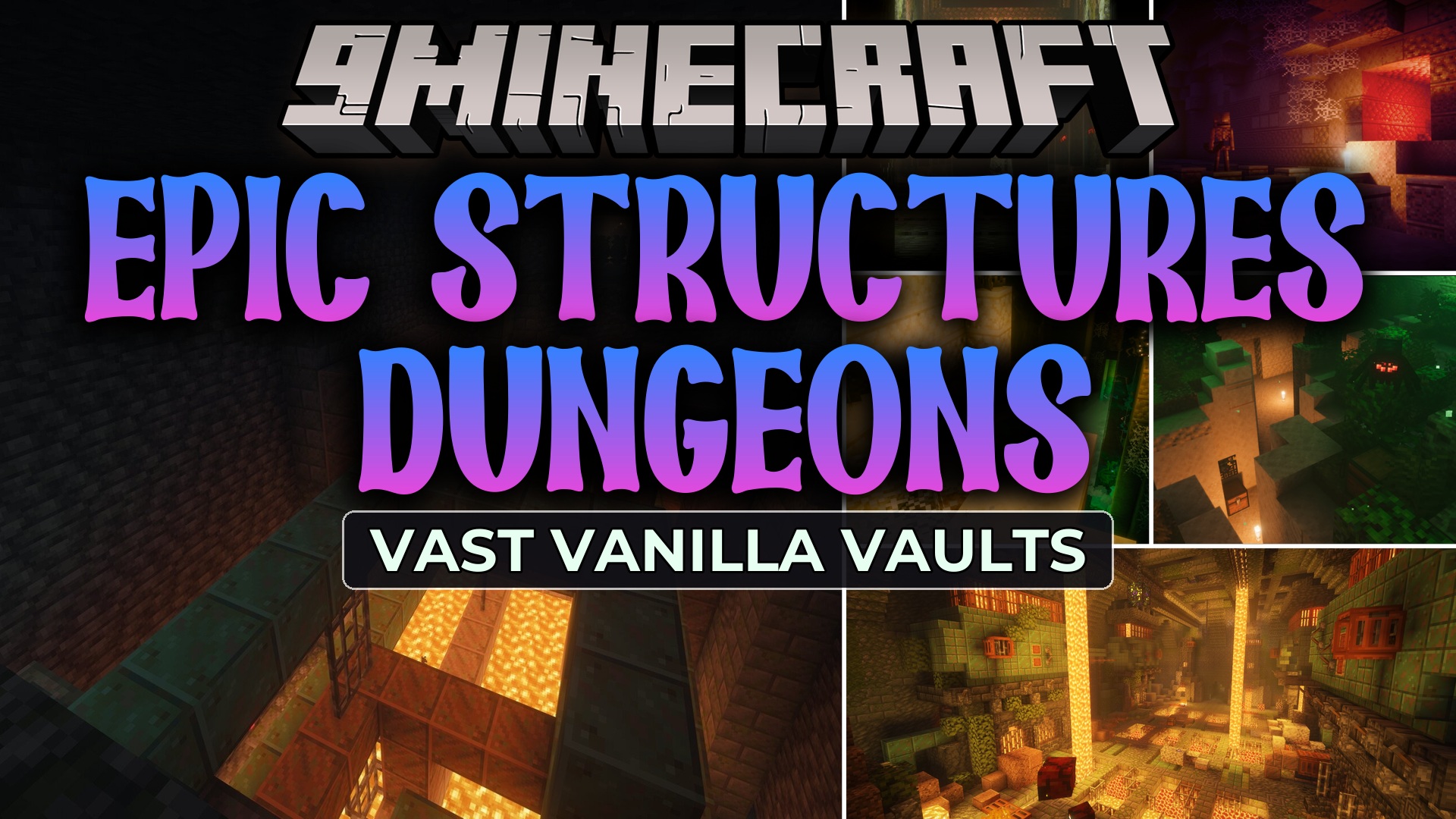 Epic Structures Dungeons Data Pack (26.2, 1.20.1) – Brave Huge Dungeons