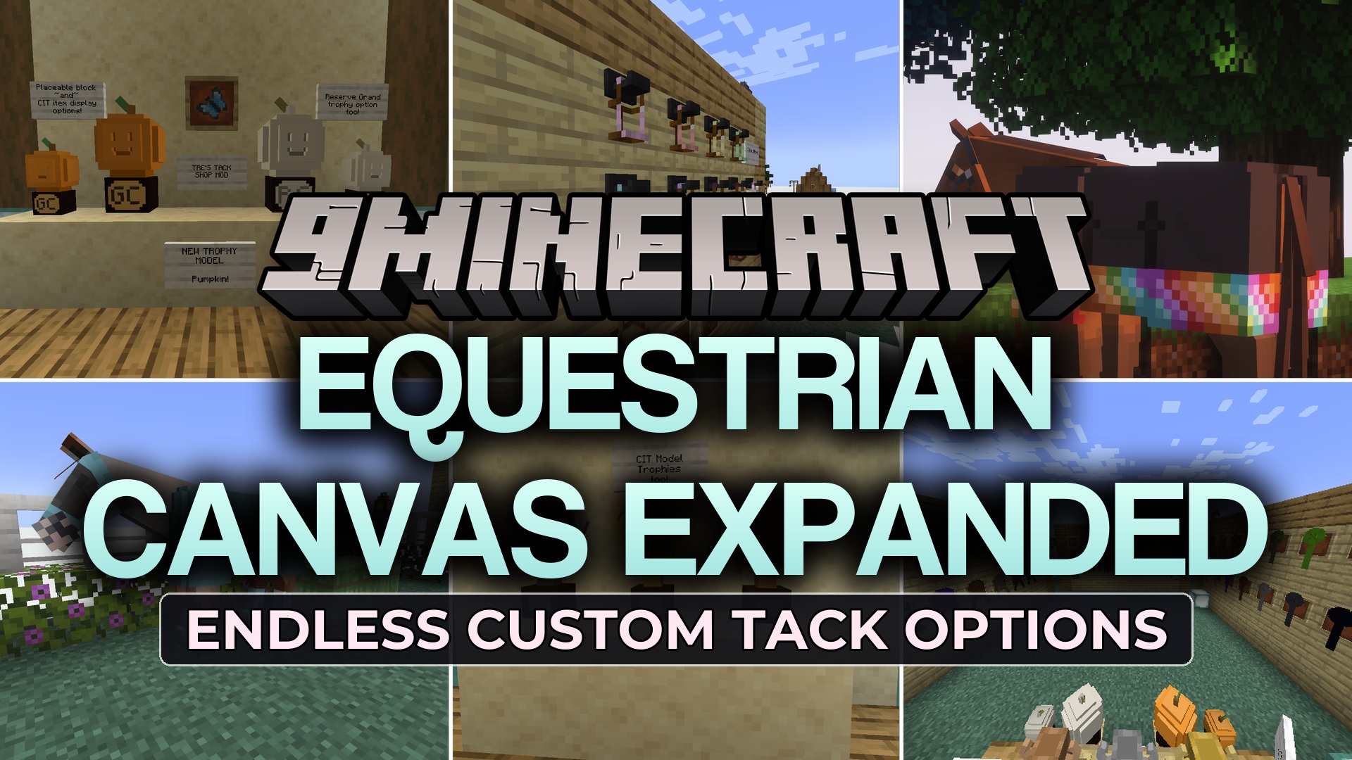 Equestrian Canvas Expanded Mod (1.21.1, 1.20.1) – Outfit Your Horses