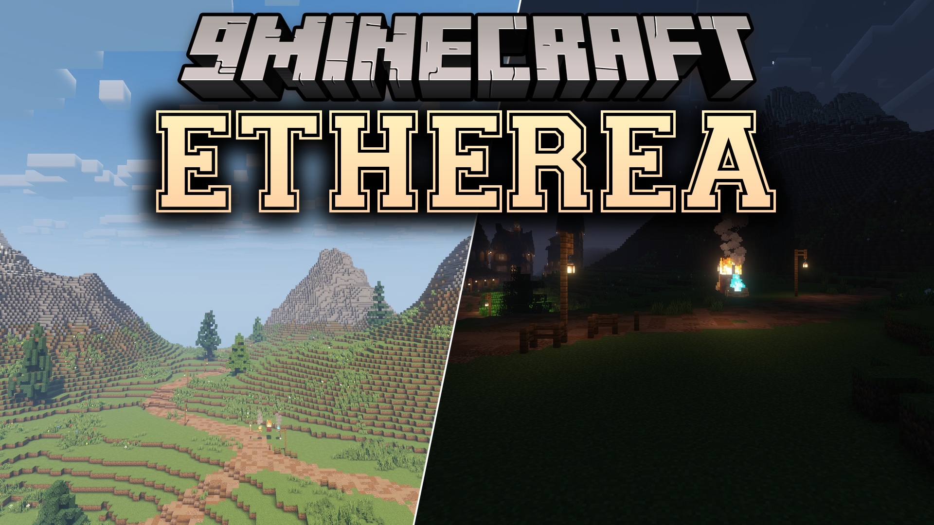 Etherea Shaders (26.2, 1.20.1) – Clean Fantasy Lighting for Budget PCs