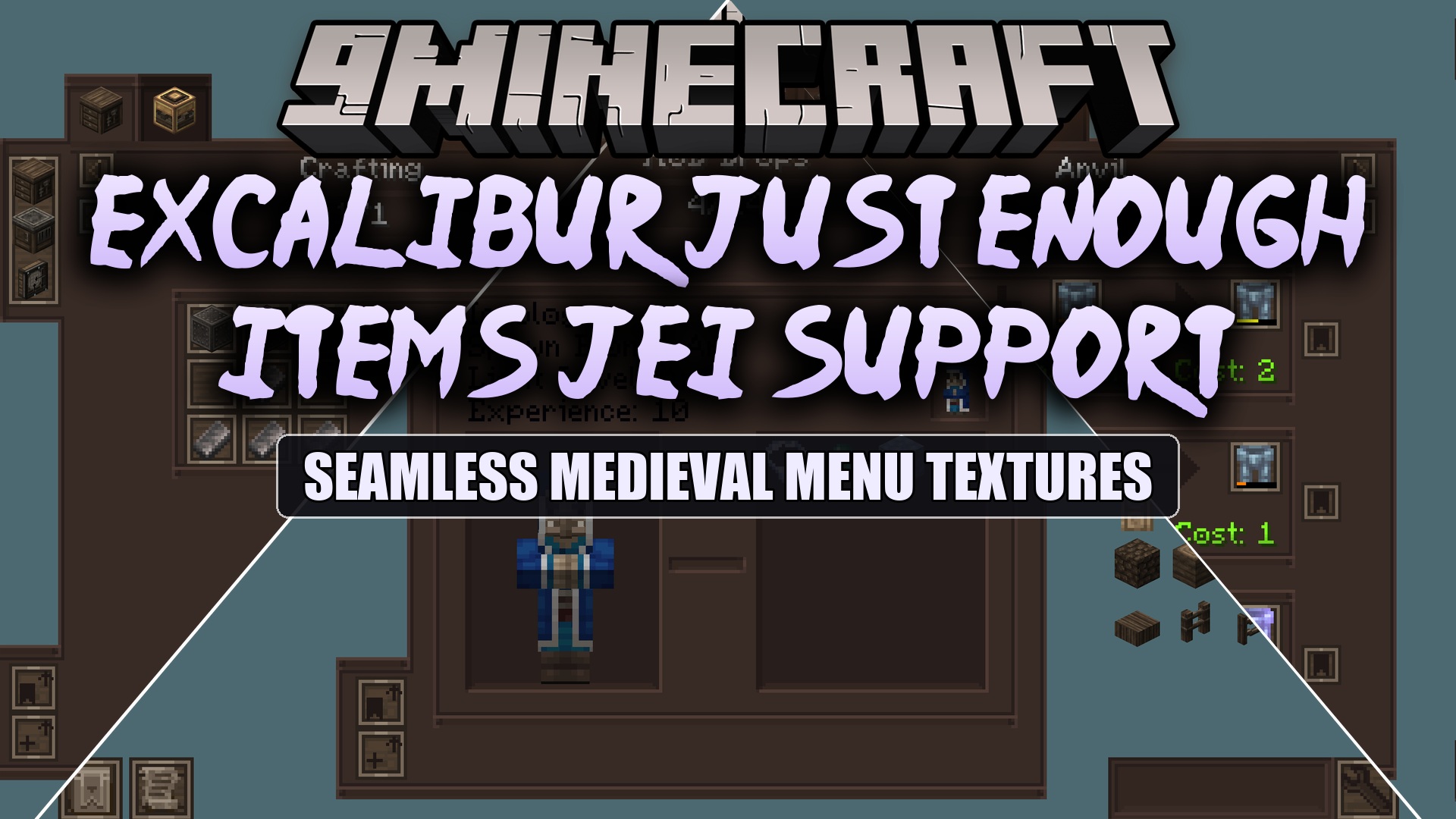 Excalibur Just Enough Items JEI Support Resource Pack