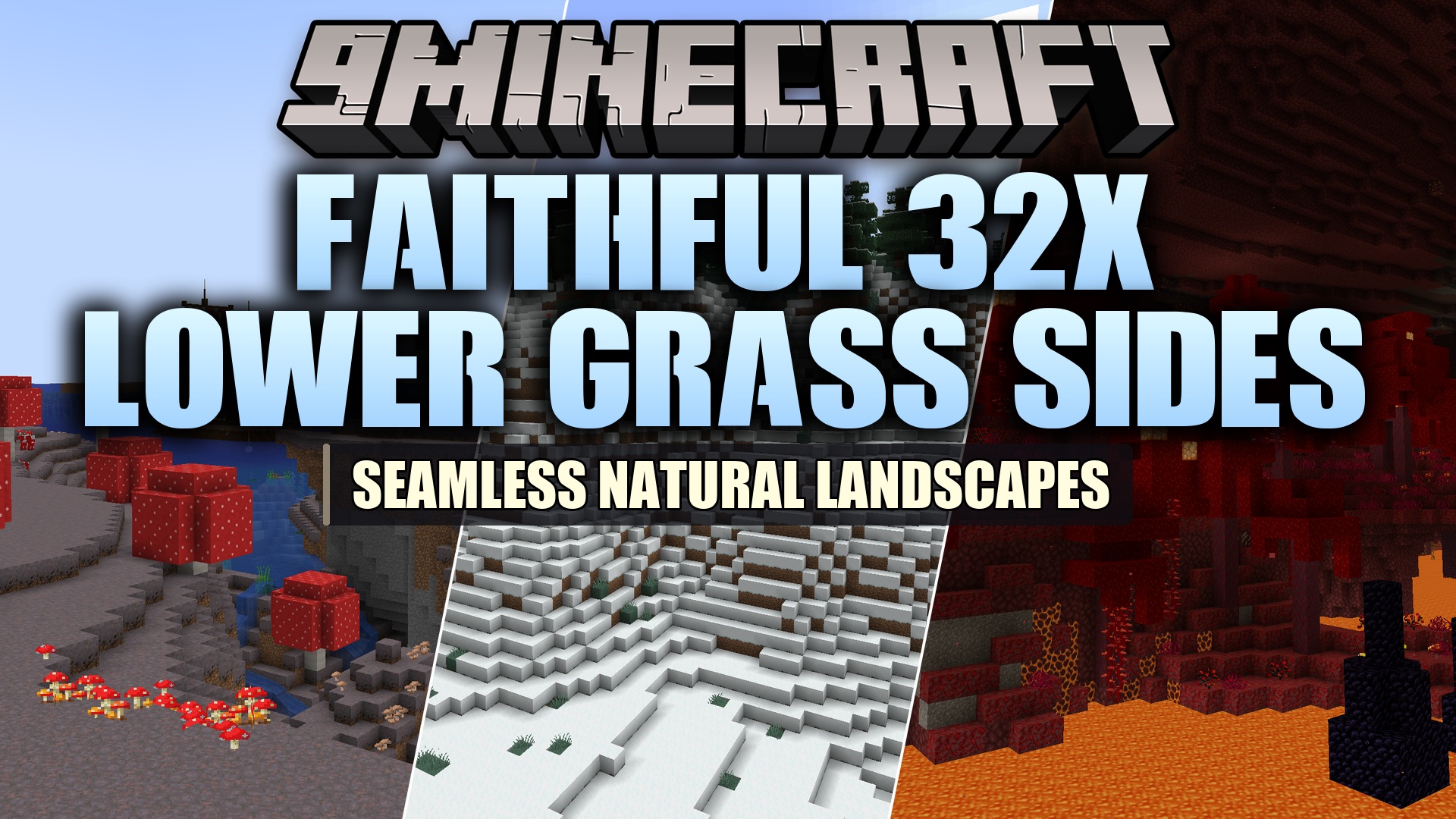 Faithful 32x Lower Grass Sides Resource Pack