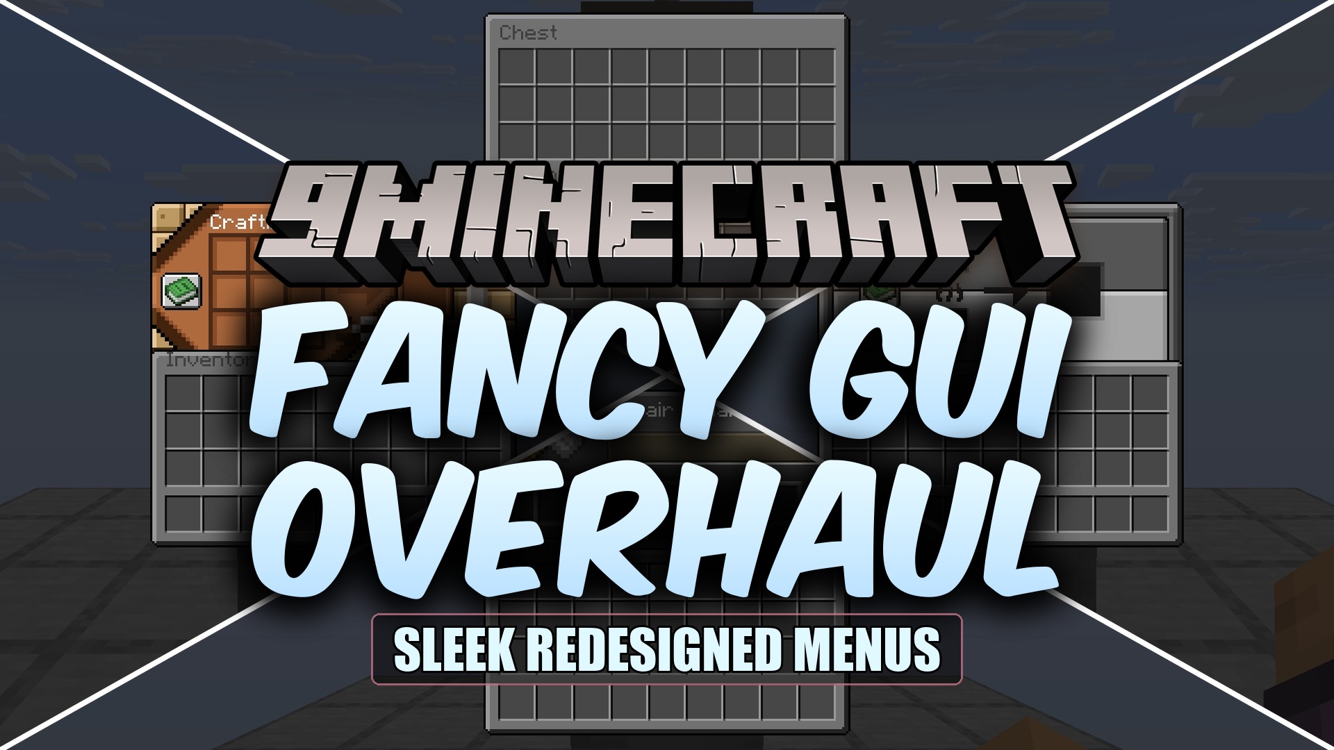 Fancy GUI Overhaul 9minecraft Resource Pack