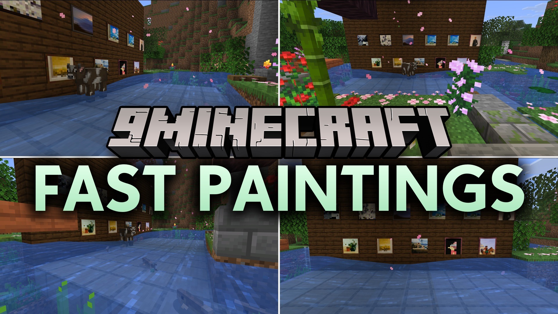 Fast Paintings 9minecraft Mod