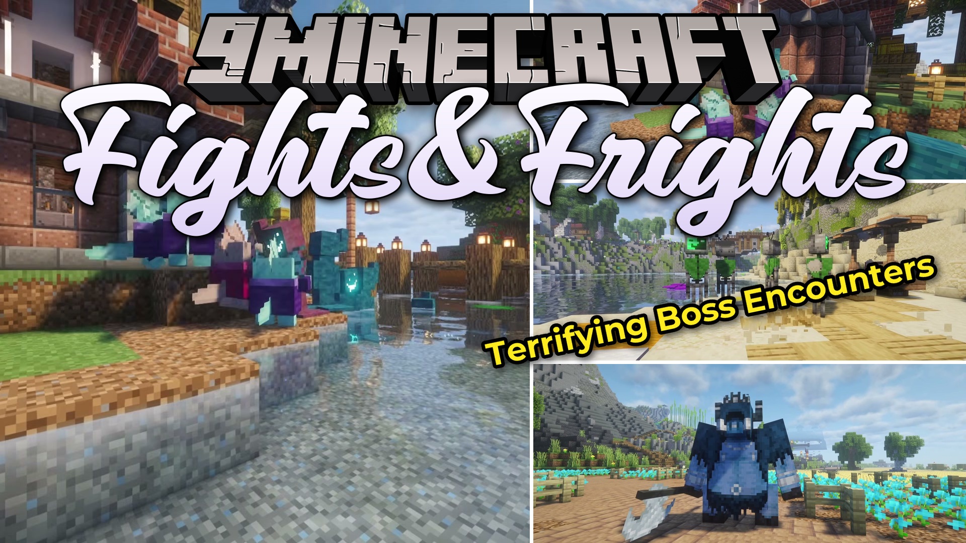 Fights&Frights Mod (1.21.1, 1.20.1) – Battle Creepy New Monsters