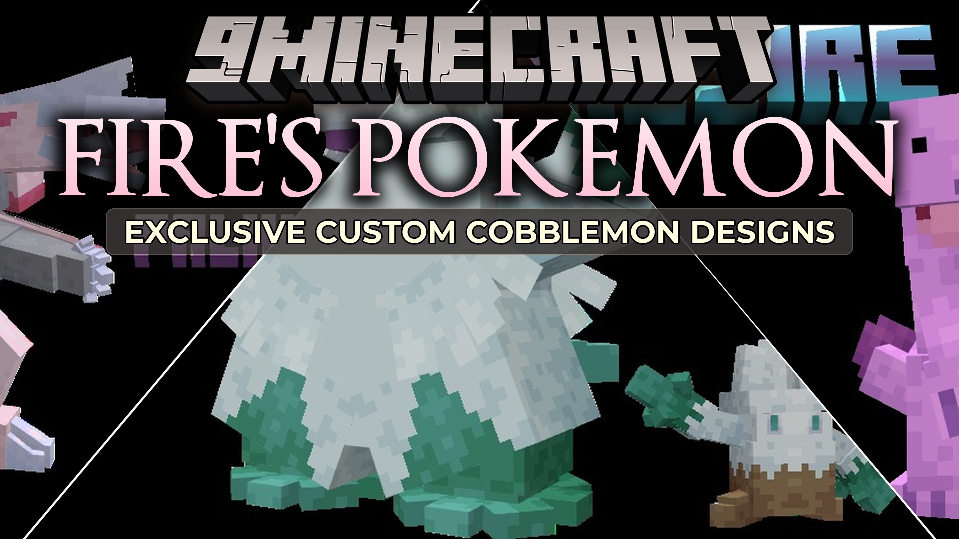 Fire's Pokemon Data Pack (1.21.1, 1.20.1) – Catch and Battle Legendary Monsters