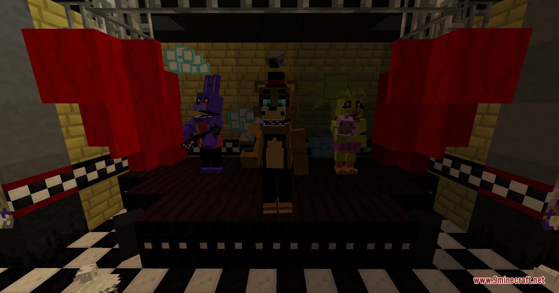 Five Nights at Freddy's Additions Update 2 Mod (1.21.1) — screenshot 1
