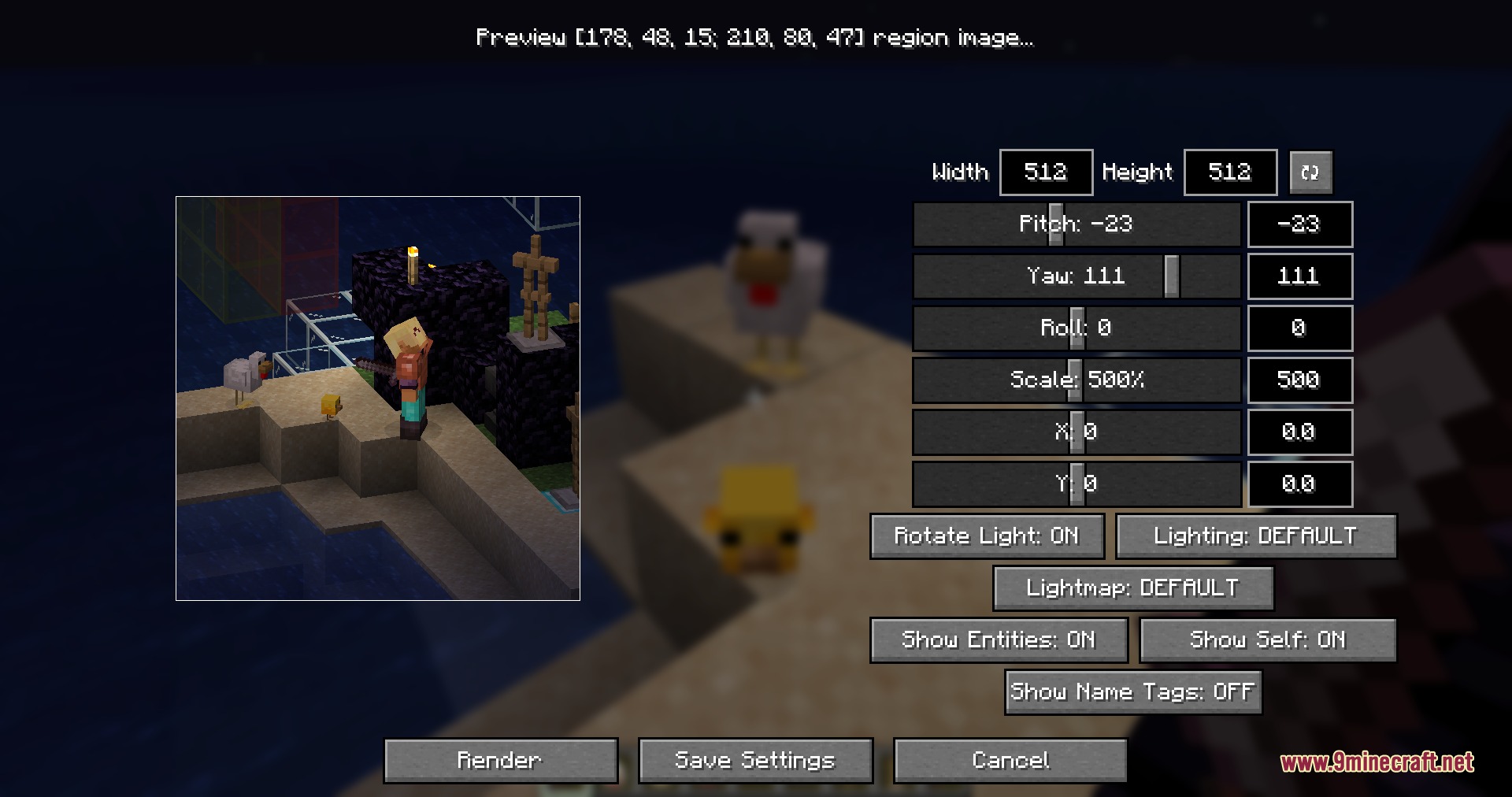 Flatline Perspective Mod (26.2, 1.21.11) – Capture Clean Isometric Snapshots — screenshot 2