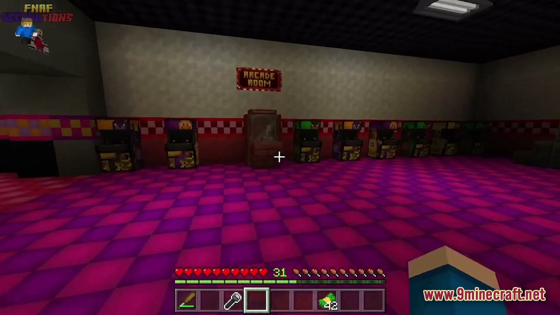 Fnaf Circus Baby's Pizza World MC Map Screenshot 1