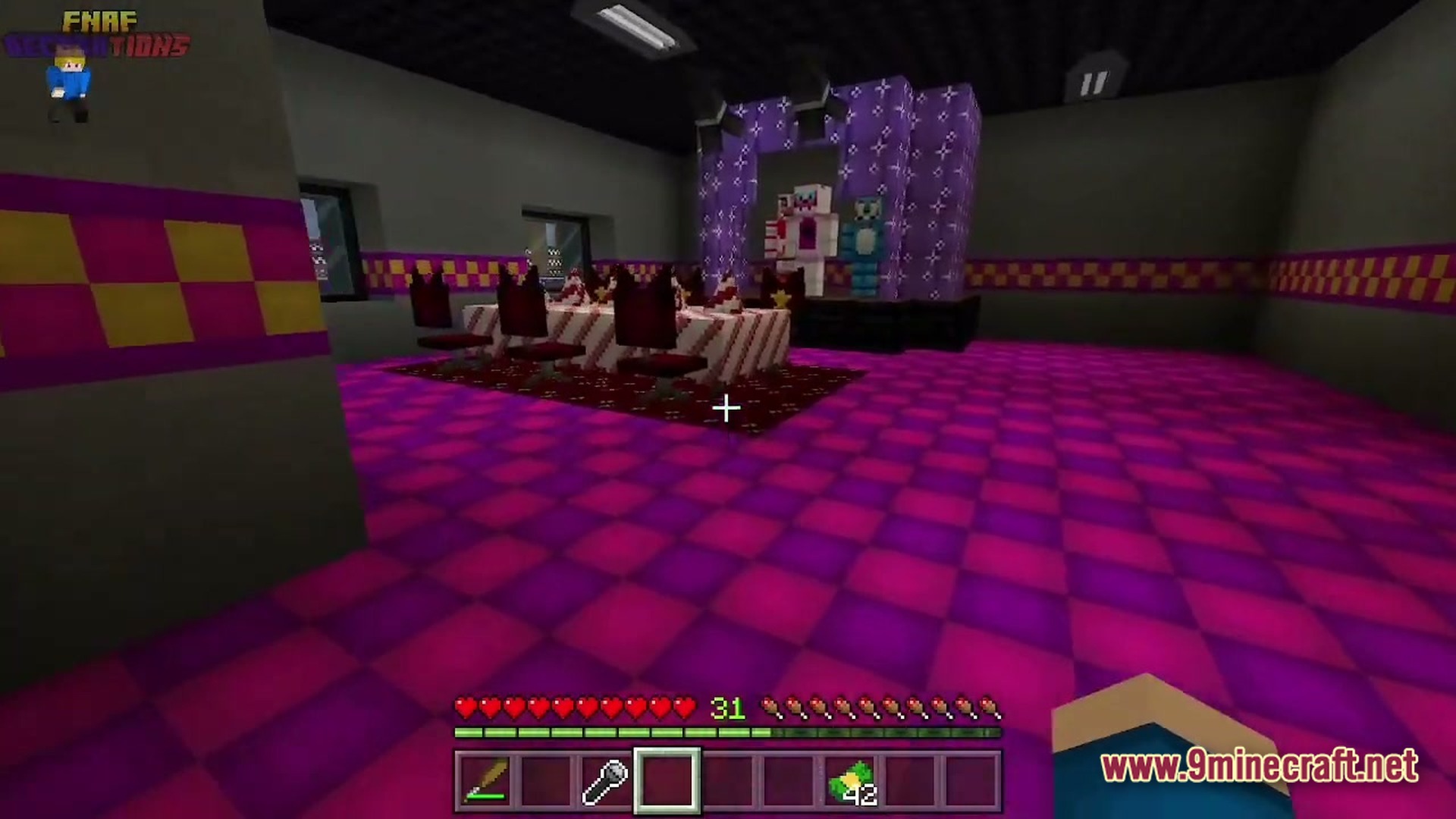 Fnaf Circus Baby's Pizza World MC Map Screenshot 3