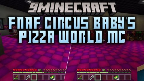 Fnaf Circus Baby's Pizza World MC Map