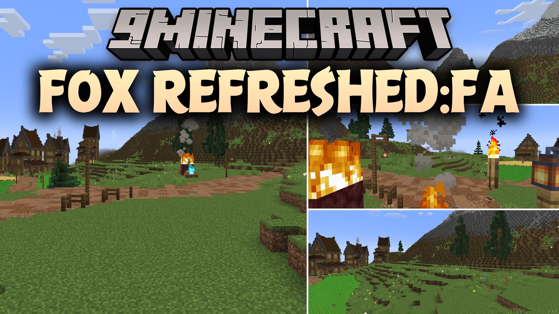 Fox RefreshedFA Resource Pack (1.21.4) – Adorable Animated Foxes