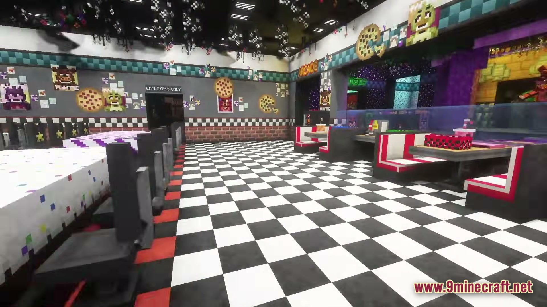 Freddy Fazbear's Pizzeria Map Screenshot 3