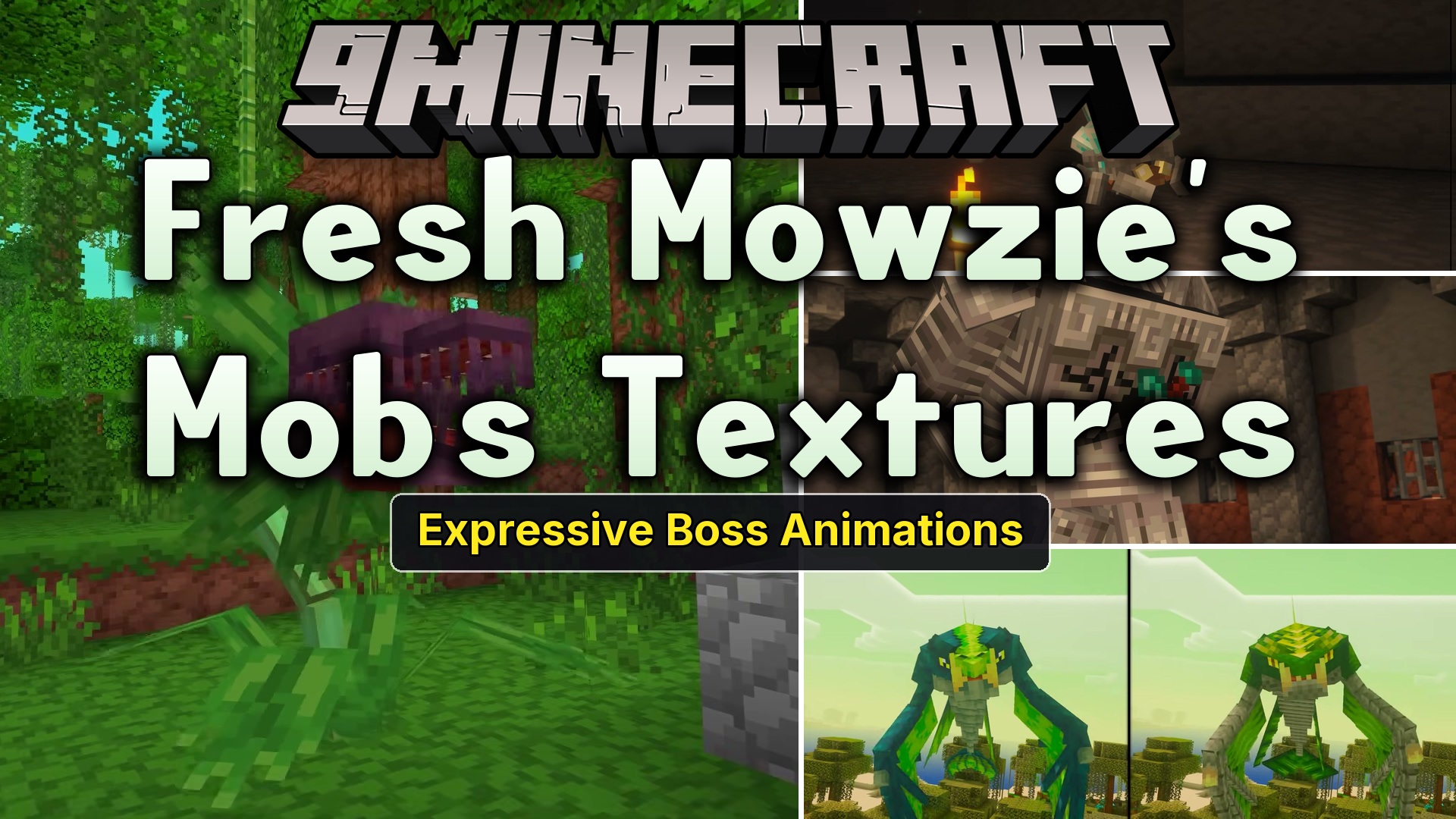 Fresh Mowzie's Mobs Textures Resource Pack (1.20.1) – Crisp Makeover for Modded
