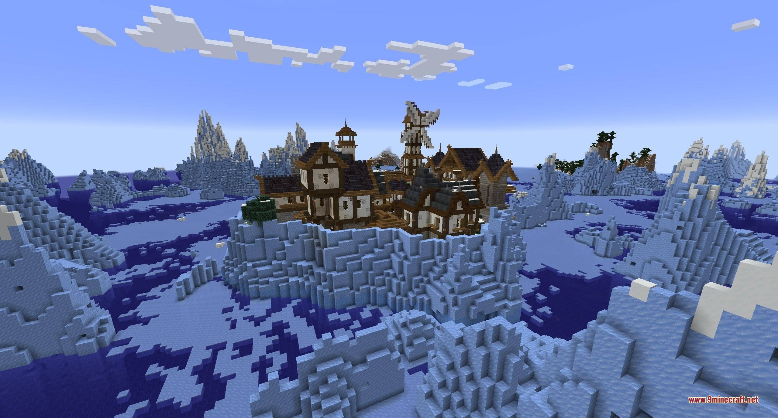 Frosthaven Villages Data Pack (1.21.11, 1.21.1) – Trade and Survive in Frozen — screenshot 2