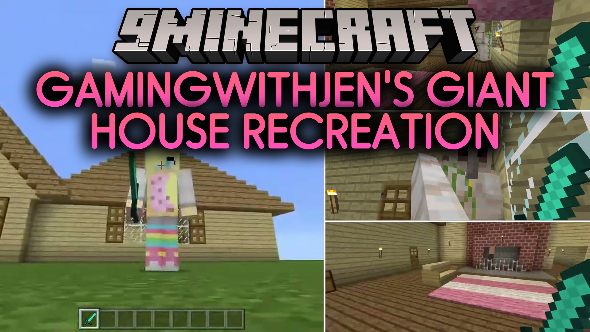 GamingWithJen's Giant House Recreation Map