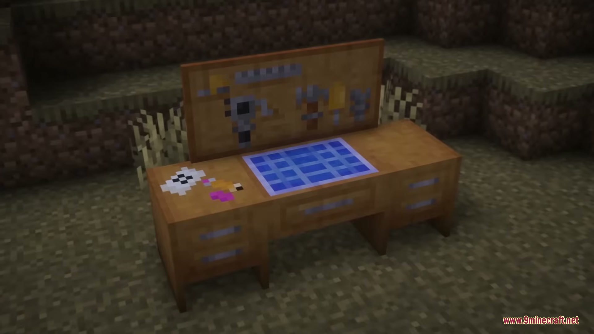Generic FNAF Modification Mod Screenshot 10 A wooden modeling block used to create custom shapes for building structures