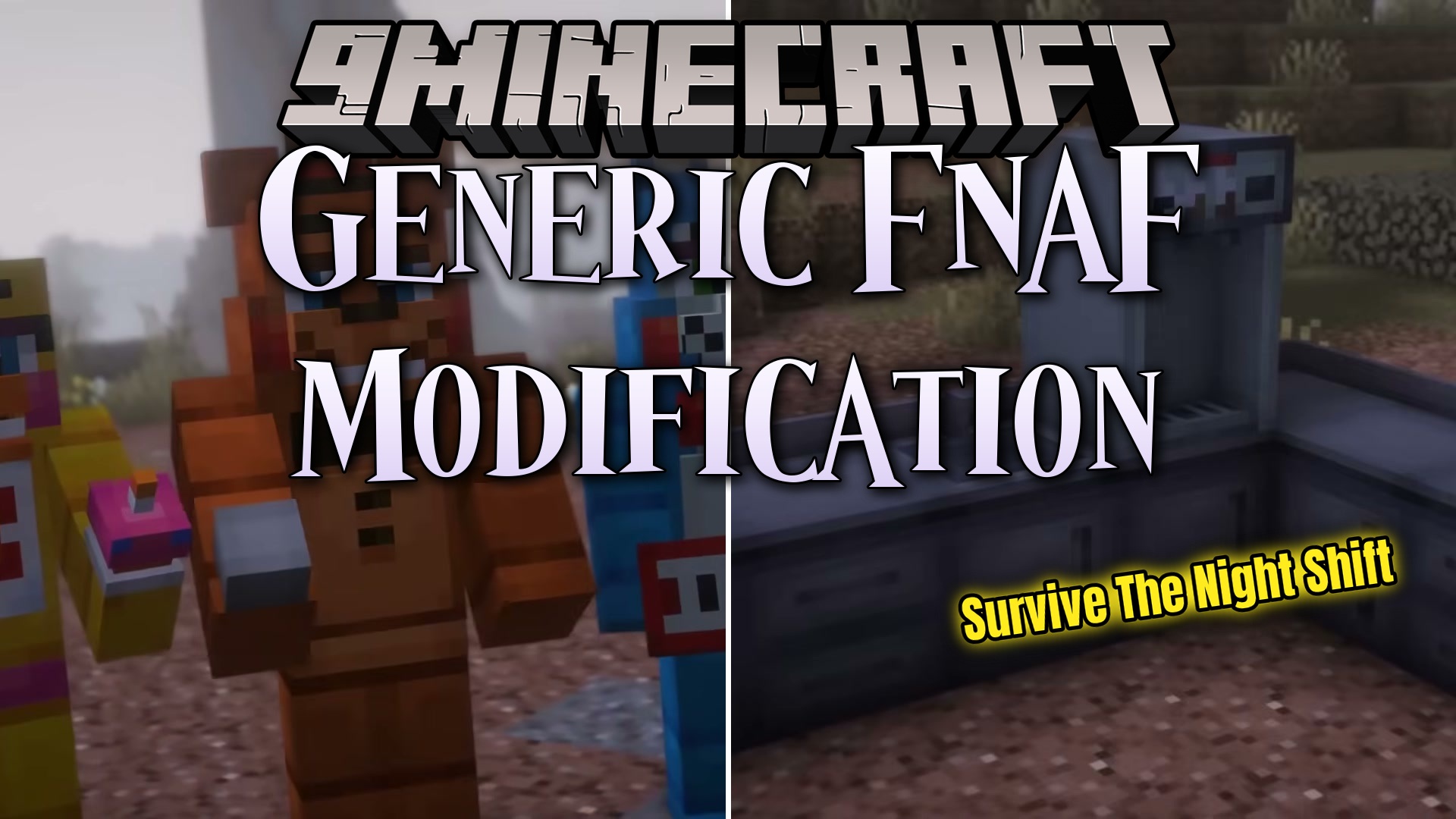 Generic FNAF Modification Mod (1.21.1, 1.20.1) – Build Your Own Haunted Pizzeria