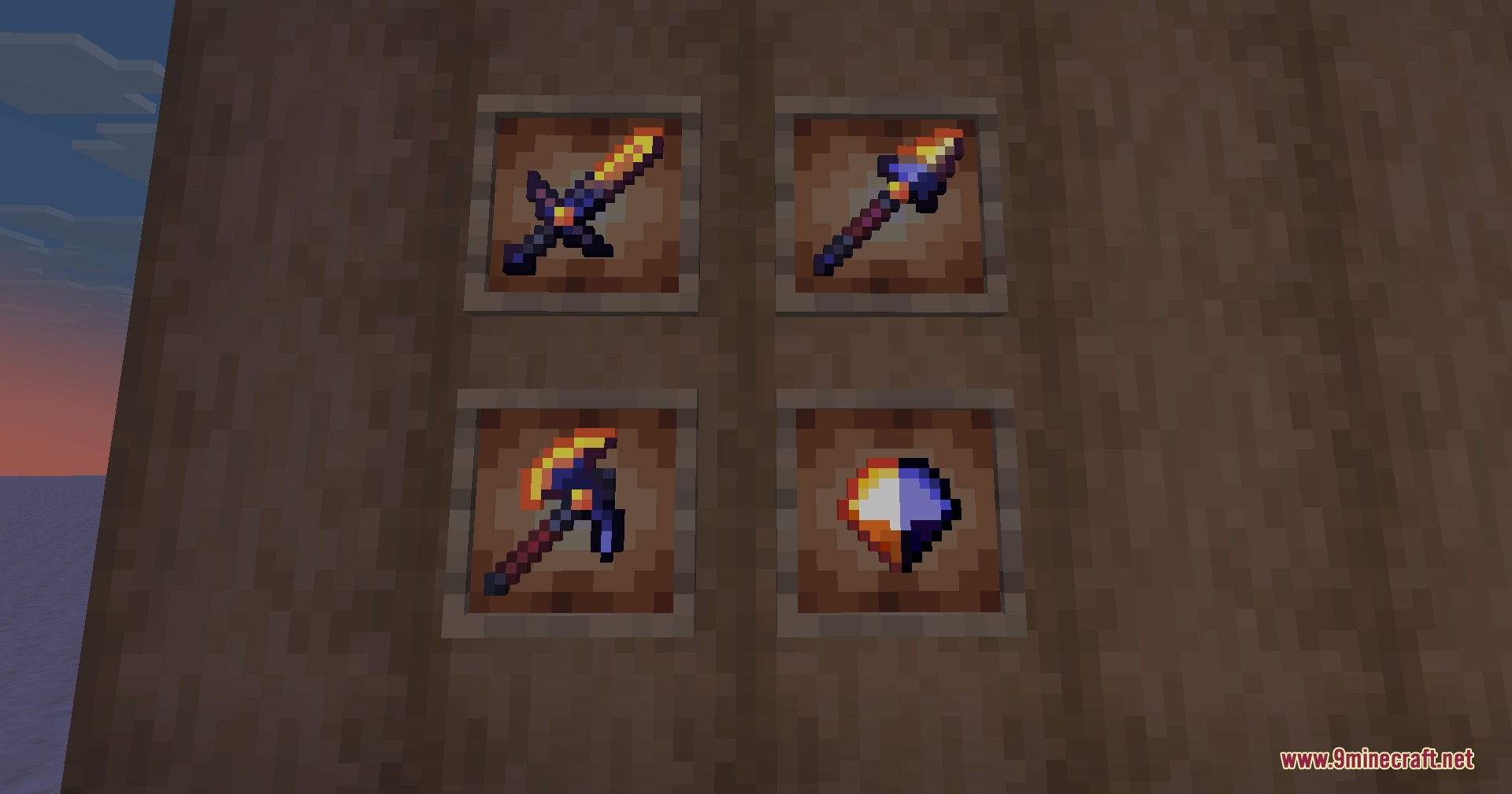 Geo Smelt Reforged Mod Screenshot 7 Geo Smelt Reforged mod features powerful new tools and gems in item frames