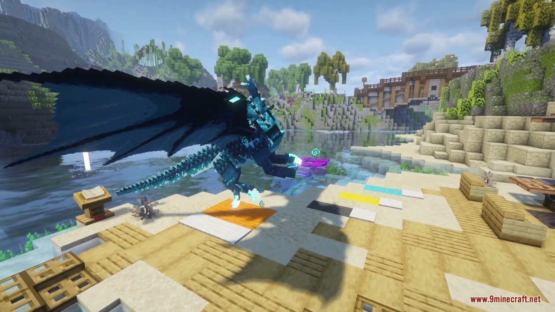 Glacial Wing Sovereign Mod (1.21.1) – Survive the Wilds As a Deadly Frost Dragon — screenshot 2