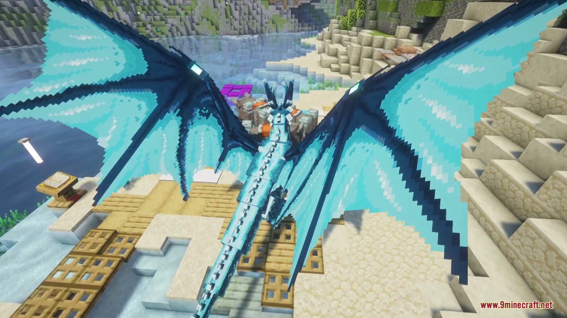 Glacial Wing Sovereign Mod (1.21.1) – Survive the Wilds As a Deadly Frost Dragon — screenshot 4