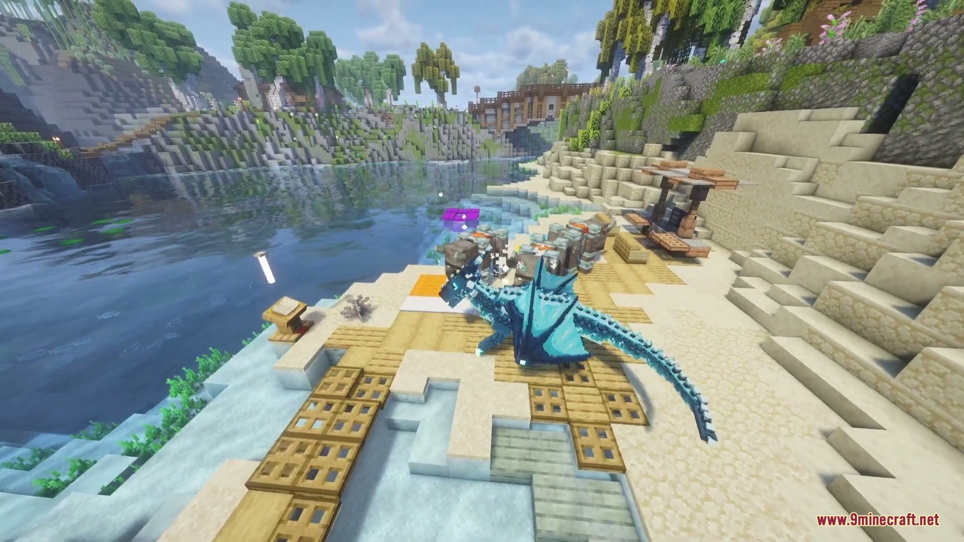 Glacial Wing Sovereign Mod (1.21.1) – Survive the Wilds As a Deadly Frost Dragon — screenshot 5